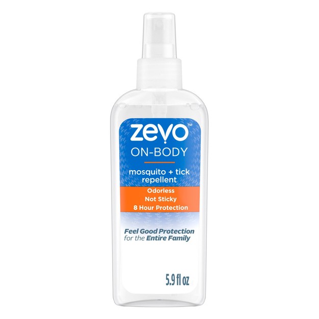 Zevo On Body Pump Spray Personal Repellents And Bug Sprays 6oz