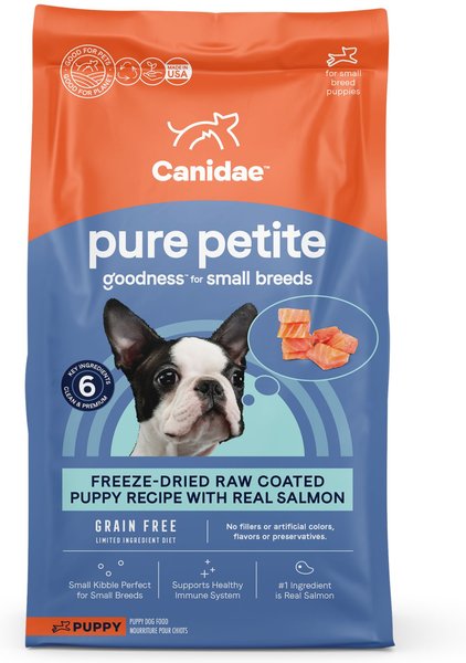 CANIDAE PURE Petite Puppy Small Breed Grain-Free with Salmon Dry Dog Food