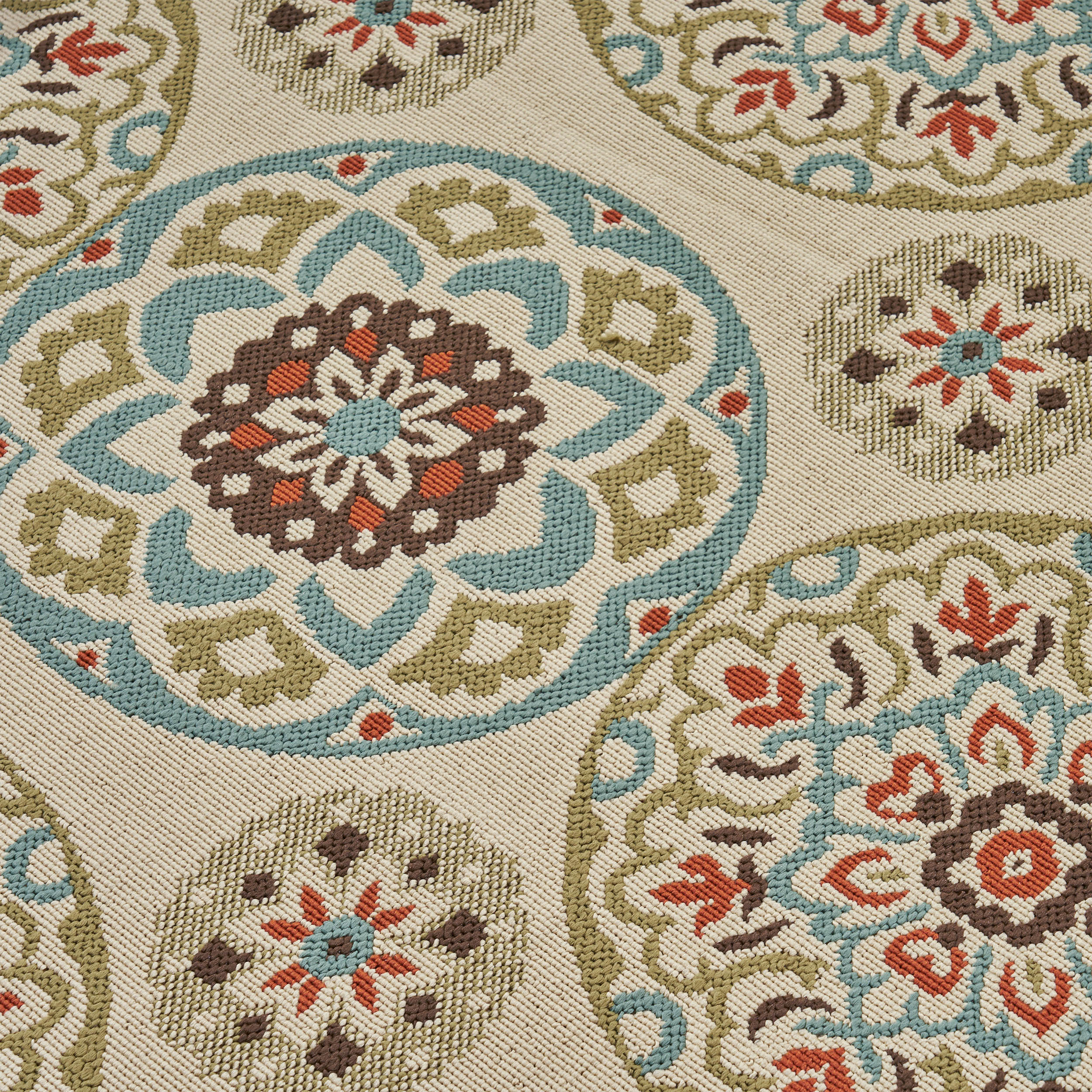 Harding Outdoor Medallion Area Rug