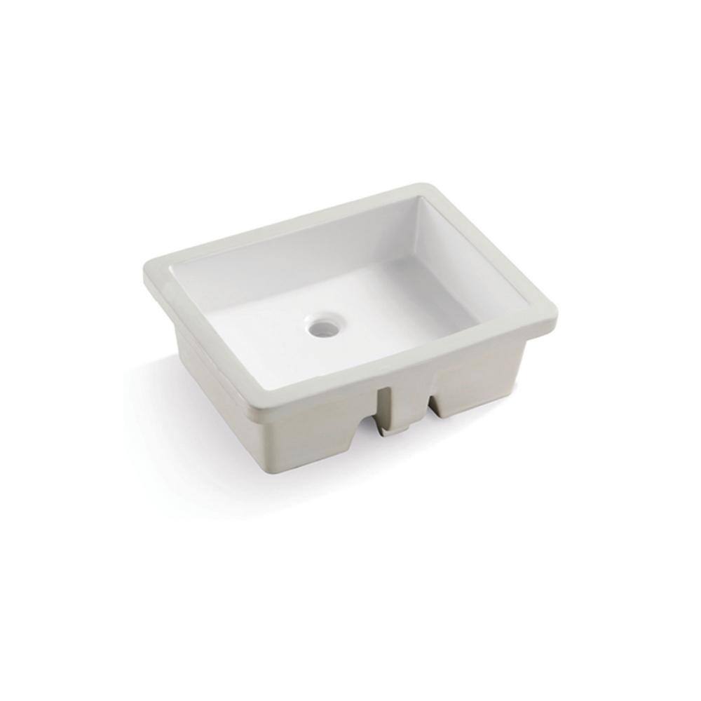 Speakman Westmere 16 in. Undermount Rectangle Bathroom Sink in White B-1200-E