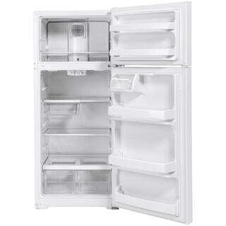 GE 17.5 cu. ft. Top Freezer Refrigerator in White GTS18HGNRWW