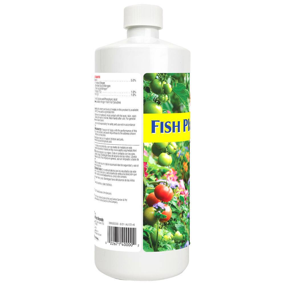 Alaska 32 oz. (1 qt.) Liquid Fish Emulsion Fertilizer 5-1-1 100099247