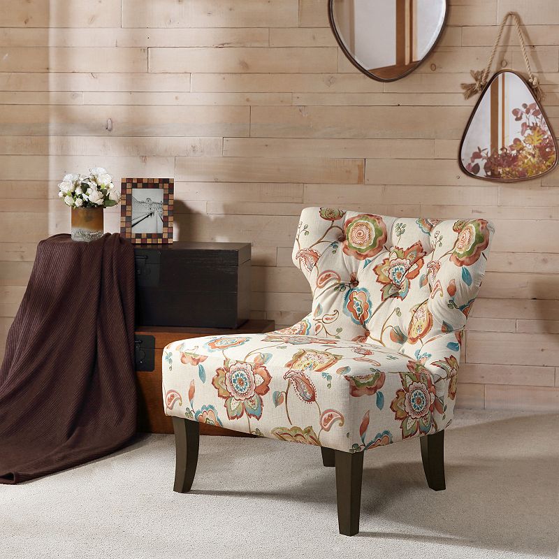 Madison Park Bree Floral Accent Chair