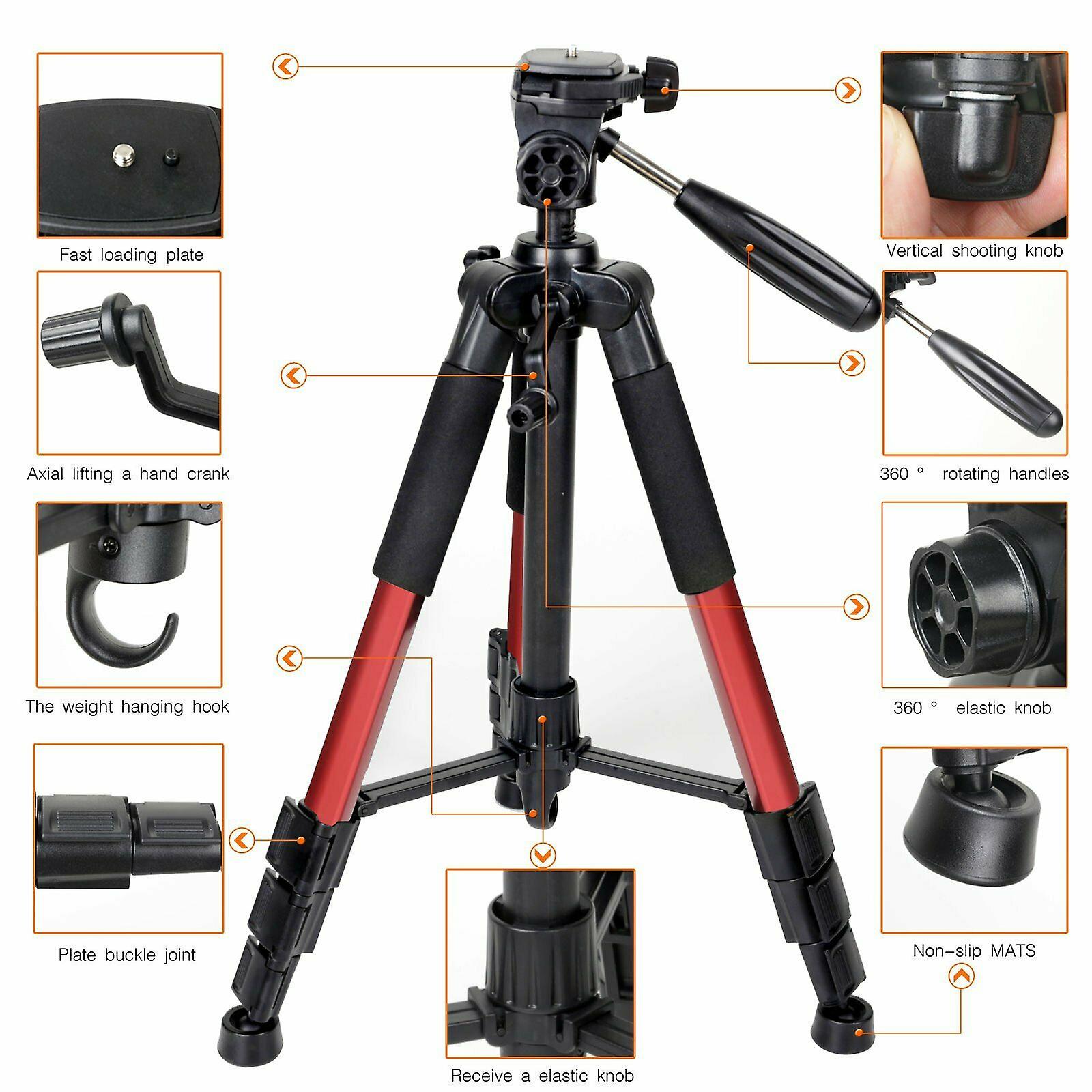 Zomei Q111 Professional Aluminum Tripod Panhead For Canon Nikon Dslr Camera