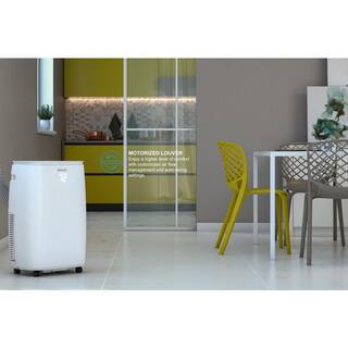 OLIMPIA SPLENDID 12000 BTU (8000 BTU DOE) 115-Volt Wi-Fi Portable Air Conditioner w Dehumidifier Upto 400 sq. ft. and 3-Year Warranty 2261