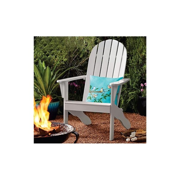 Wood Outdoor Adirondack Chair - Overstock - 36117453