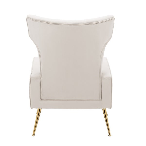 Upholstered Wingback Accent Chair