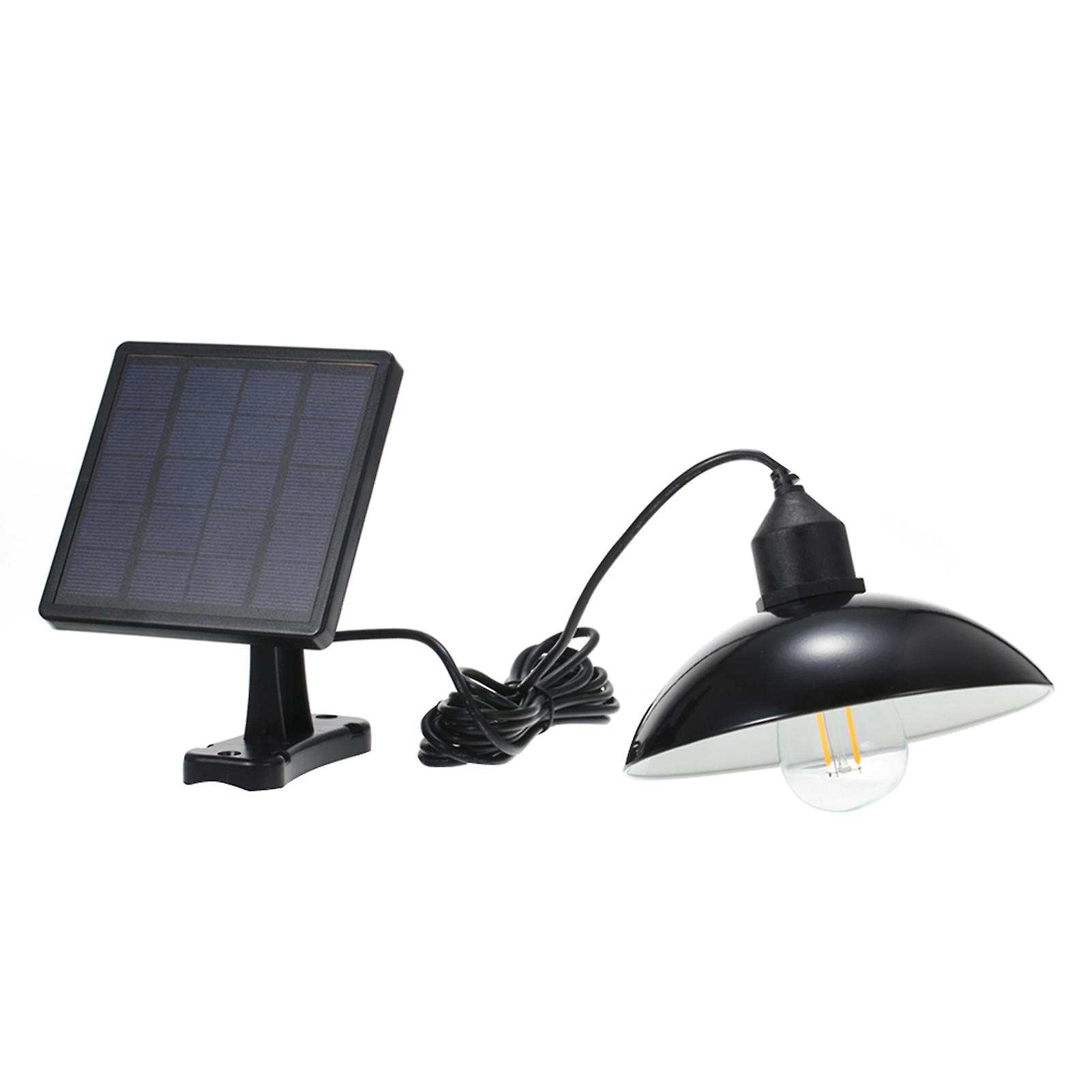 Solar Powered Energy Pendant Light E27 Outdoor Lamp Sensitive Light Ip65 Water Resistance For Garden Yard Patio Balcony Landscape