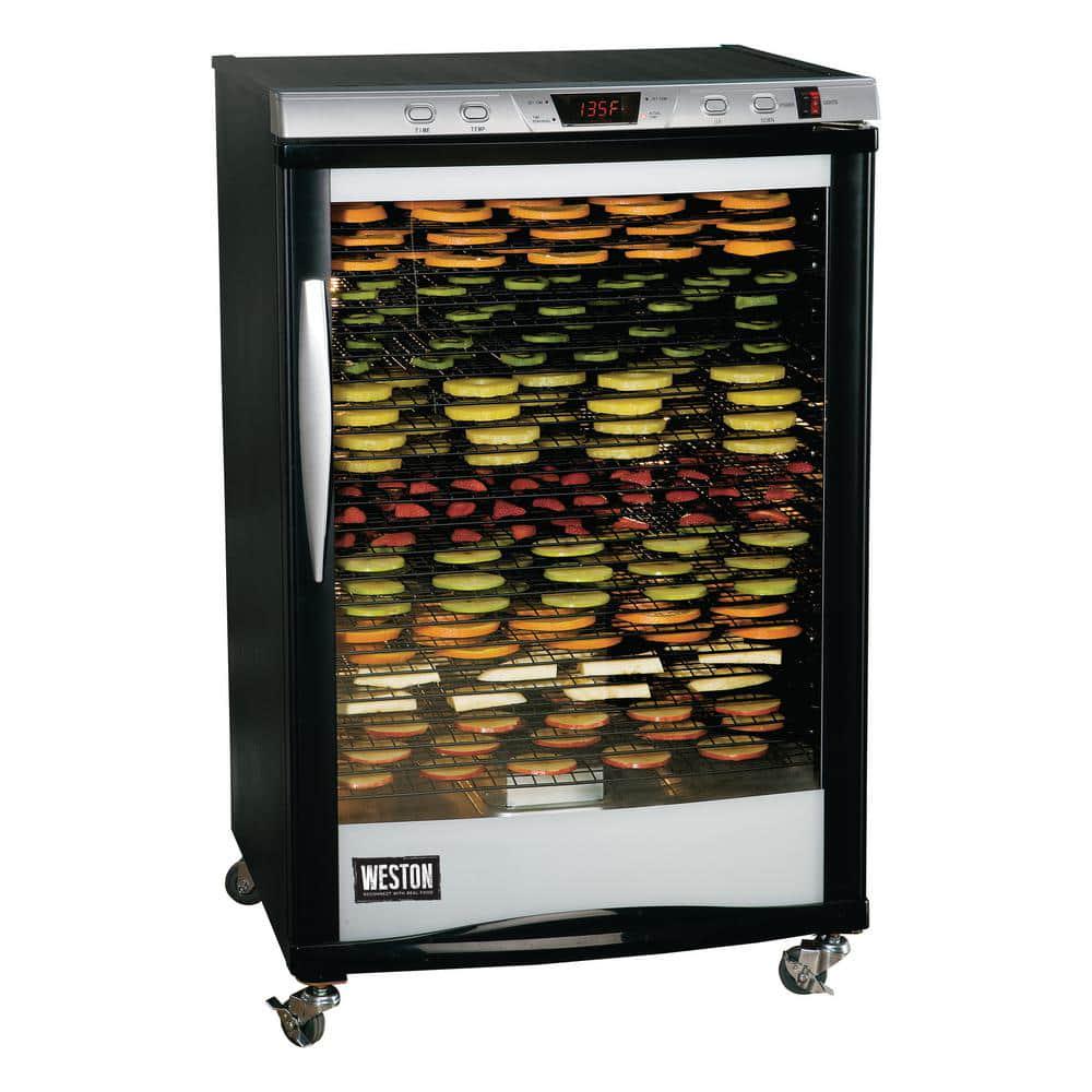 Weston Pro2400 24Tray Black Food Dehydrator with Temperature Control