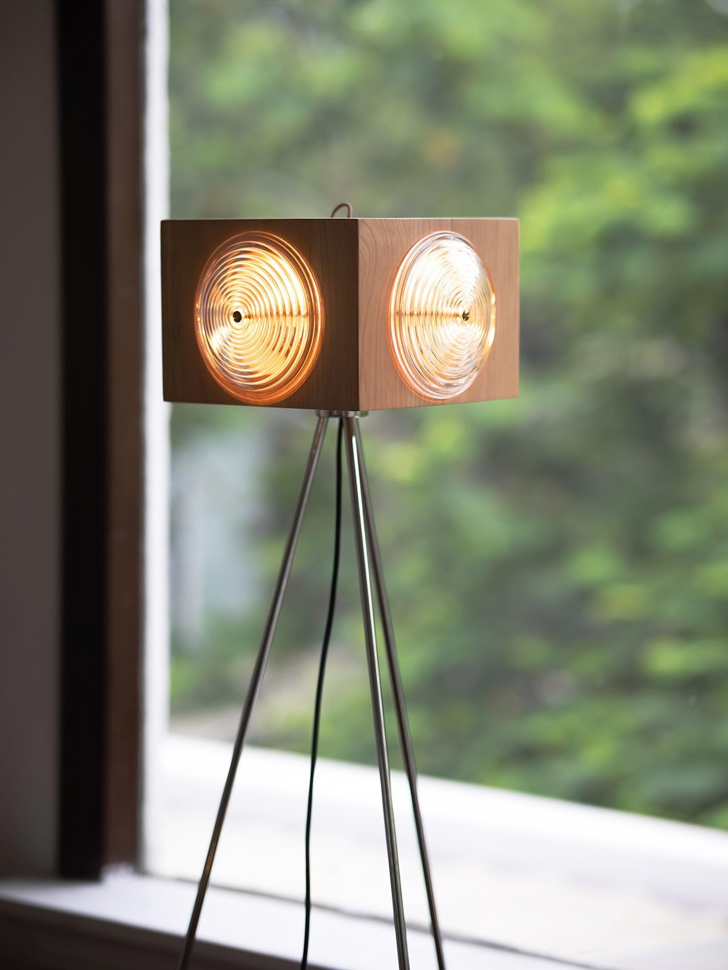 Retro Camera Focus Floor Lamp