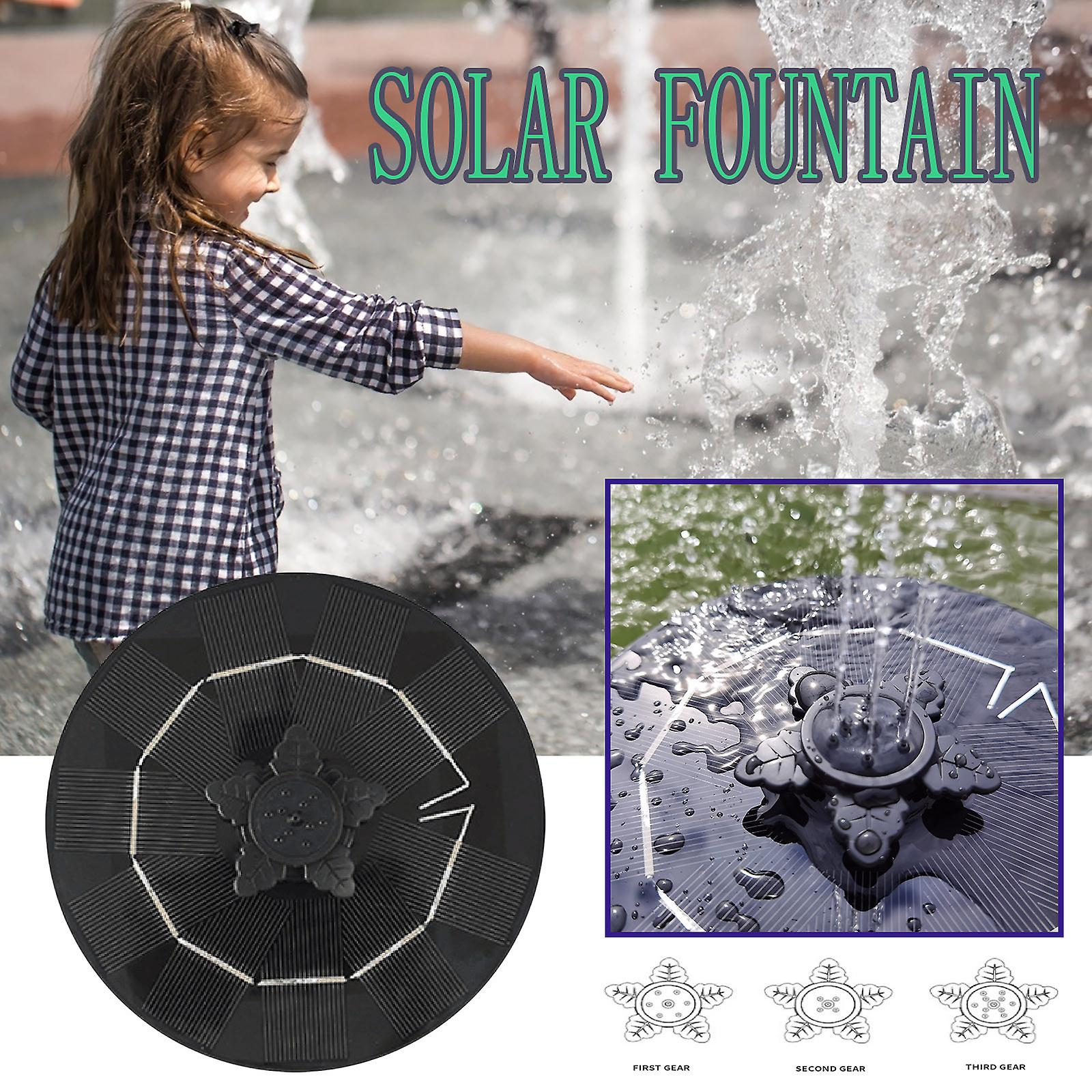 Upgraded Leaf Solar Fountains Smart Small Solar Powered Water Fountains B