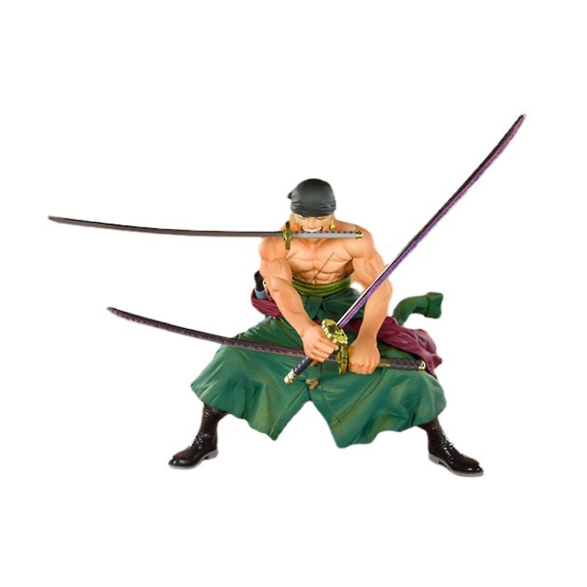 Zoro Swords One Piece Figure Anime Toy Model 11cm