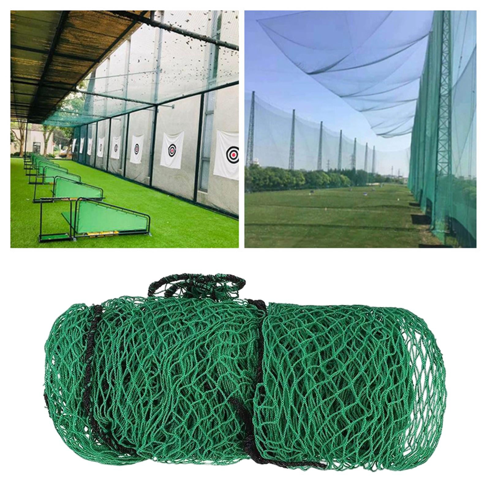 Golf Practice Barrier Border Net Golf Ball Hitting Netting for Backyard， Green ，