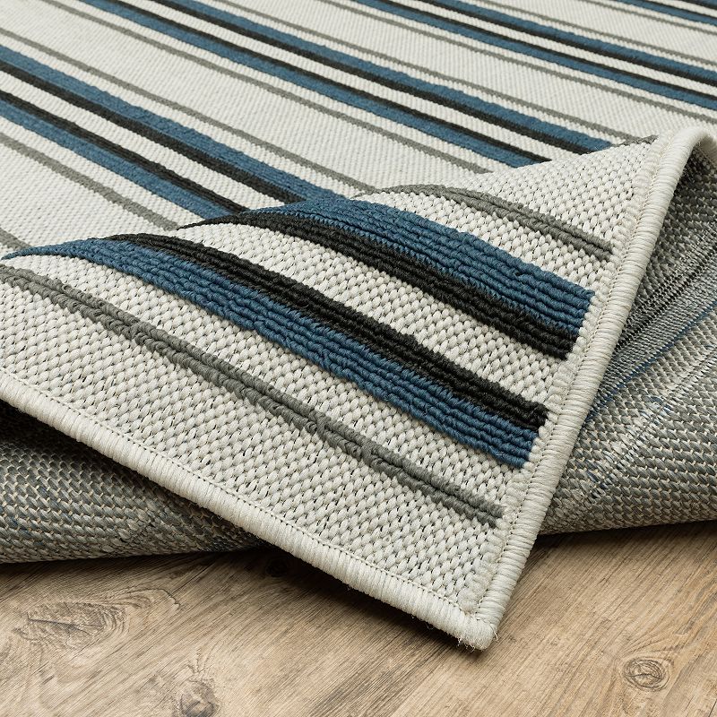 StyleHaven Trevor Diamond Lattice Indoor Outdoor Rug