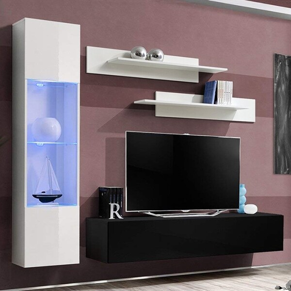 Fly G3 30TV Wall Mounted Floating Modern Entertainment Center