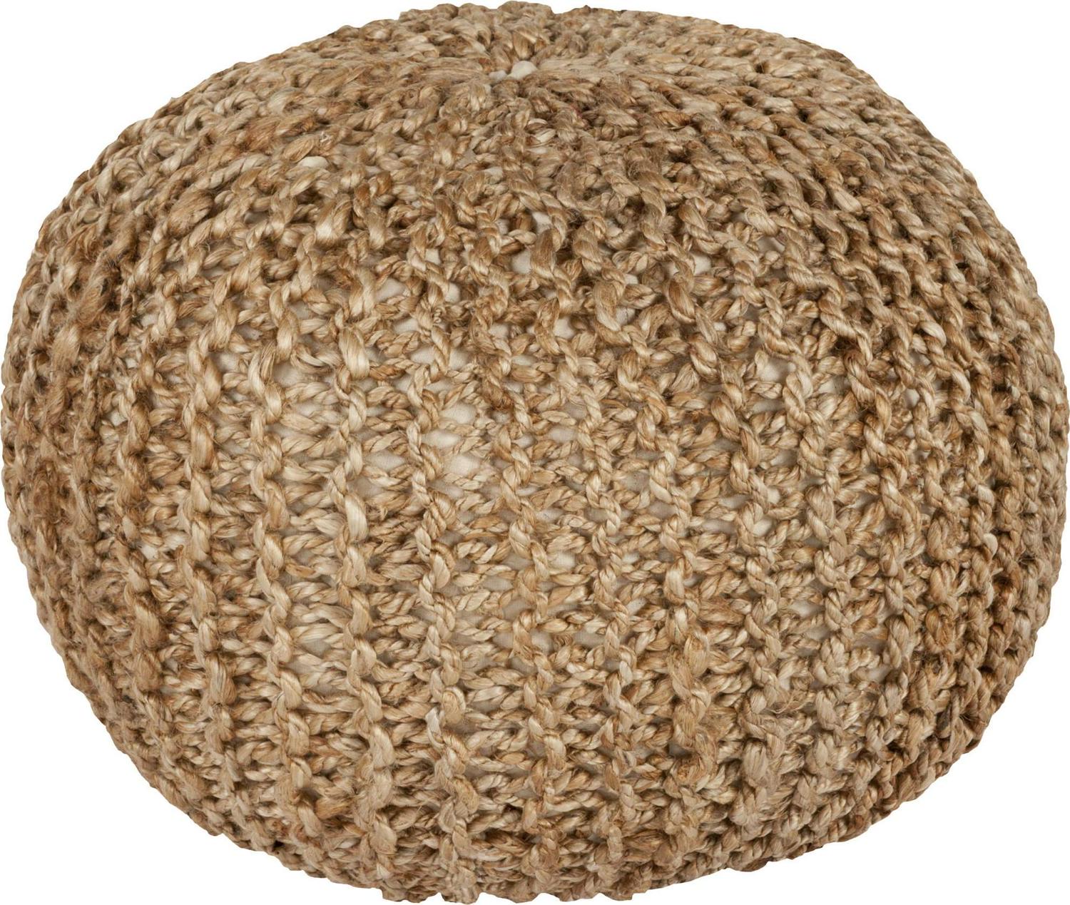 Surya Brpf-001 Indoor Pouf From The Bermuda Collection