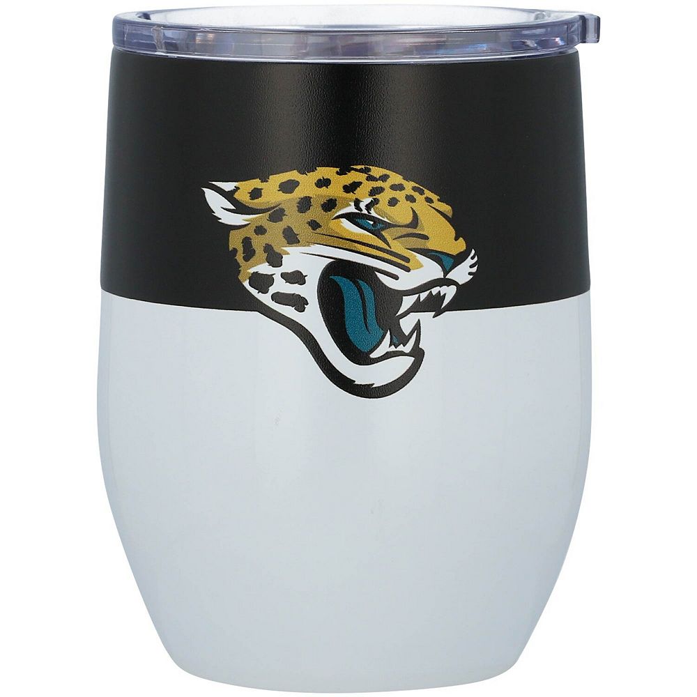 Jacksonville Jaguars 16oz. Colorblock Stainless Steel Curved Tumbler