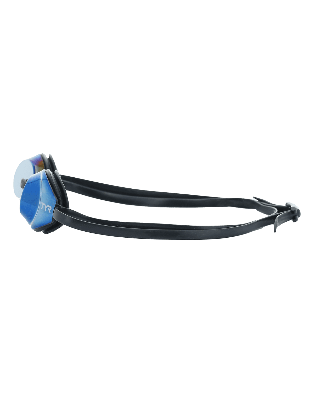 TYR Vecta Racing Mirrored Black Swimming Sport Goggles