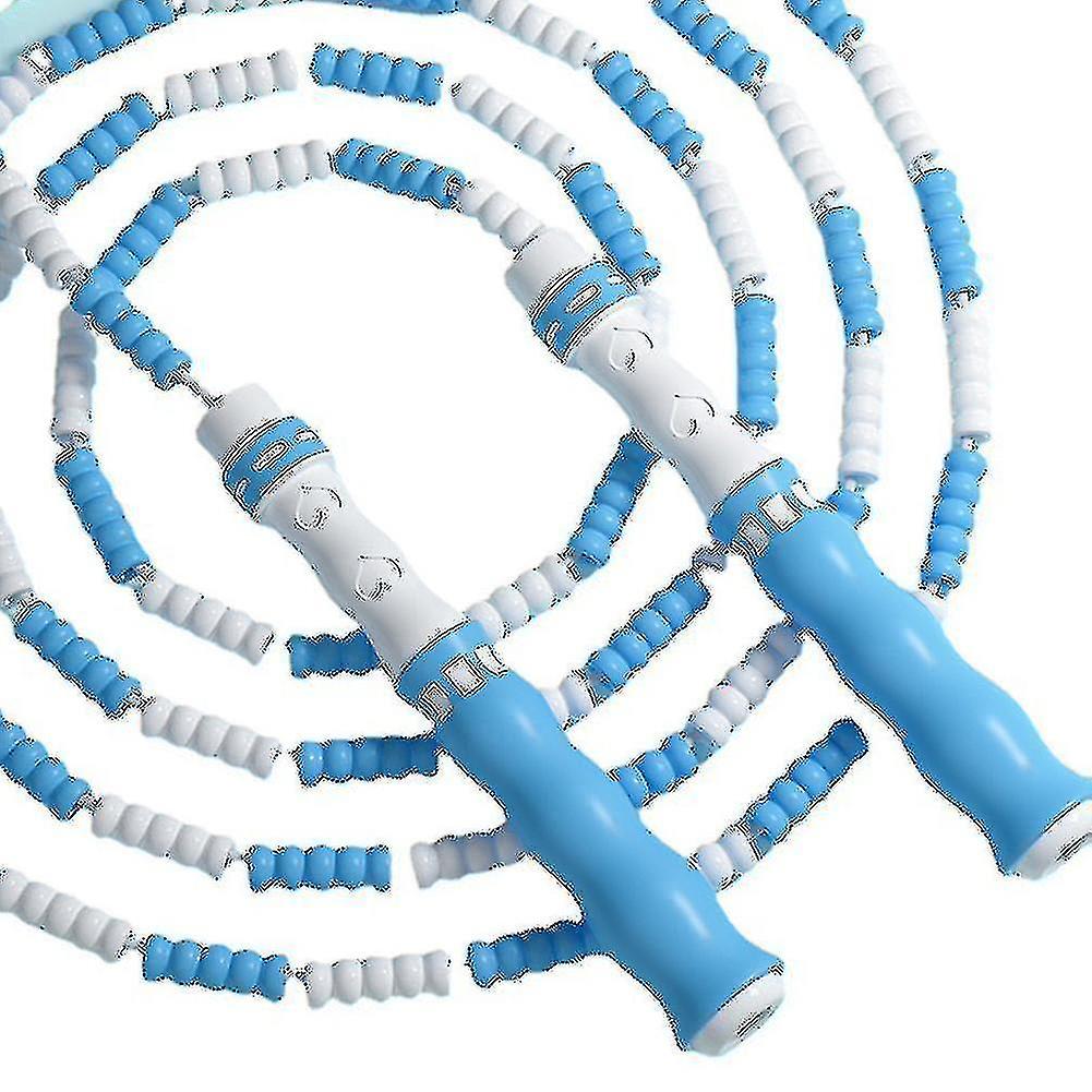 Soft Beaded Jump Rope Segmented Fitness Skipping Rope For Men Women And Kids Exercise And Weight