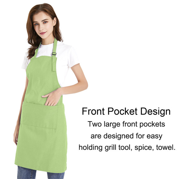 TOPTIE Cotton Canvas Adjustable Apron and Chef Hat...