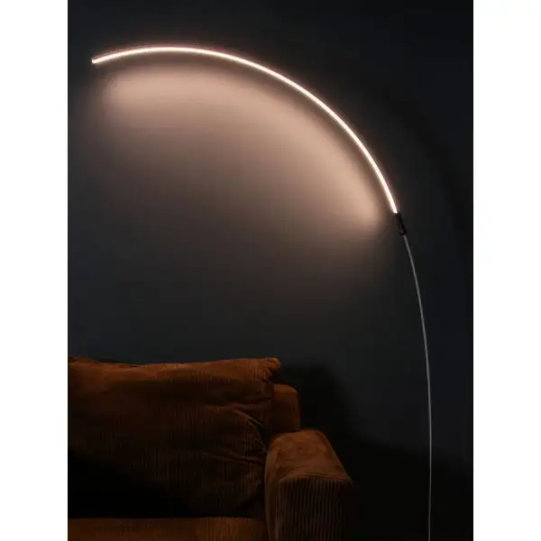 Brightech Sparq Arc LED Floor Lamp - Black.