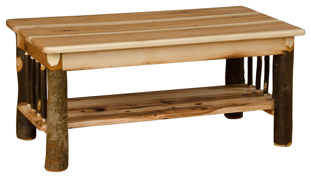 Hickory Log Coffee Table   Rustic   Coffee Tables   by Furniture Barn USA  Houzz