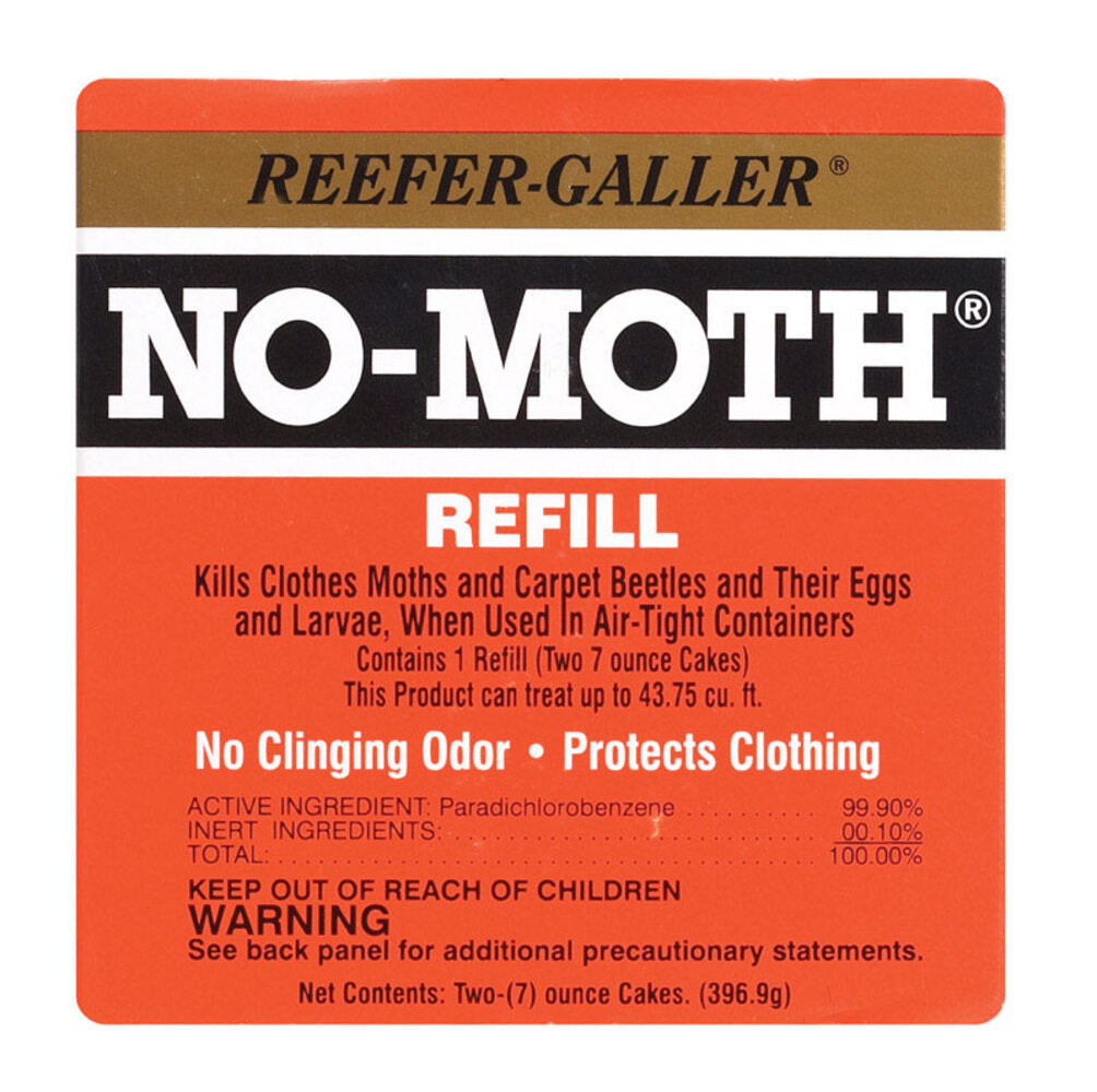 MOTH REFILL CLST HGR 2PK