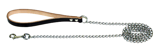 Leather Chain Lead(heavy)