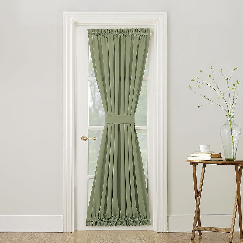 Sun Zero 1-Panel Gramercy Room Darkening Door Curtain