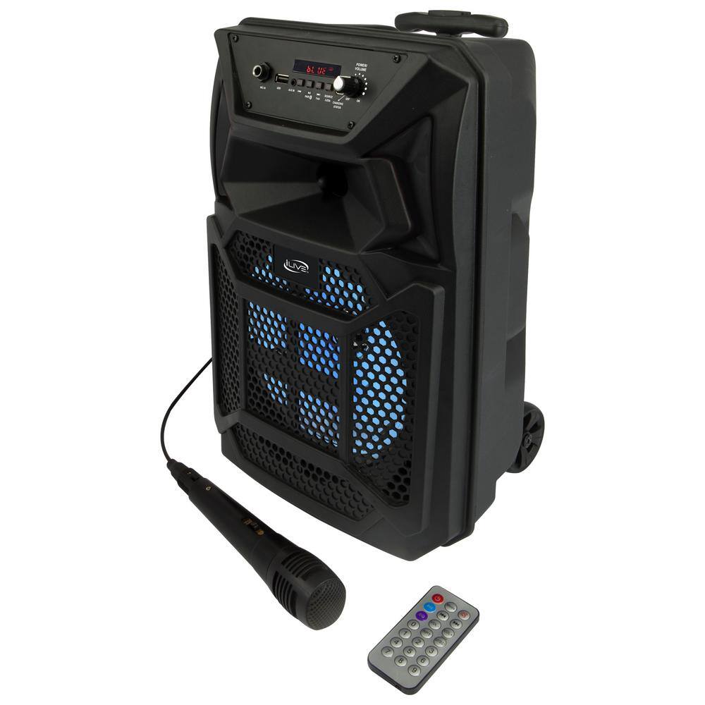 iLive Wireless Jobsite Tailgate Speaker with Bluetooth and Remote ISB312B