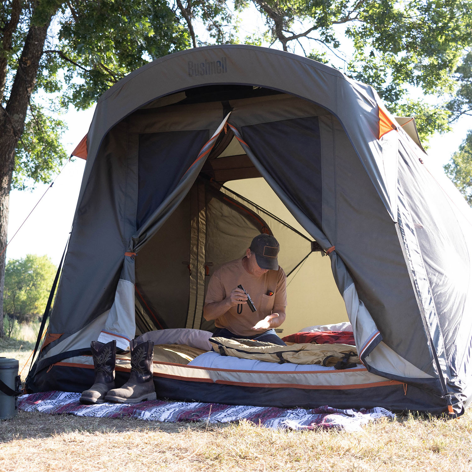 Bushnell 4P Pop-Up Hub Tent