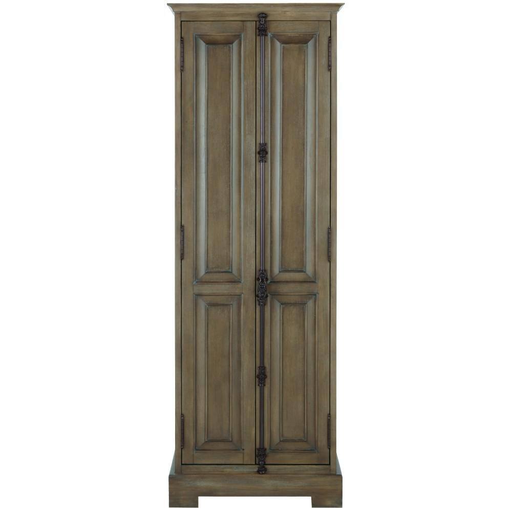 Home Decorators Collection Clinton 24 in. W Linen Cabinet in Almond Latte 9785200810