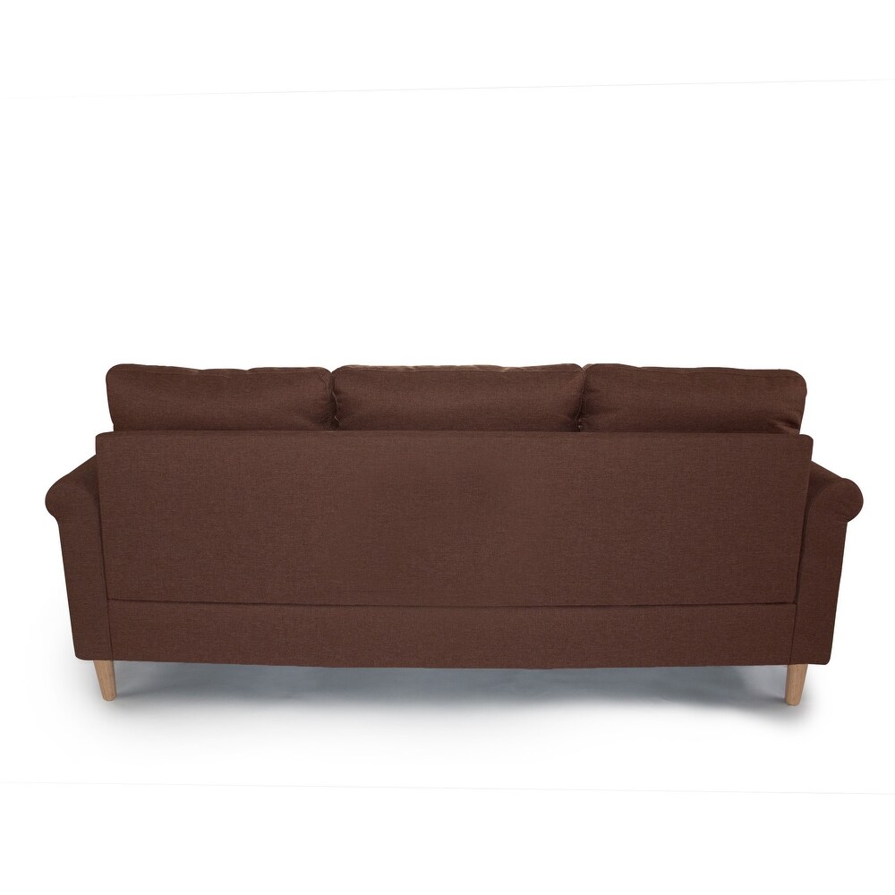 Poundex Reversible Sectional Set W/ 2 Accent Pillows