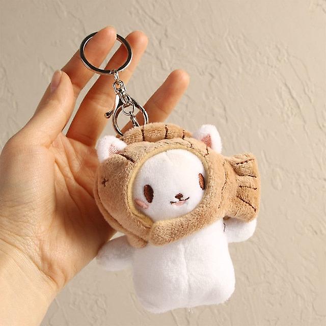 Snapper head cat keychain for kids