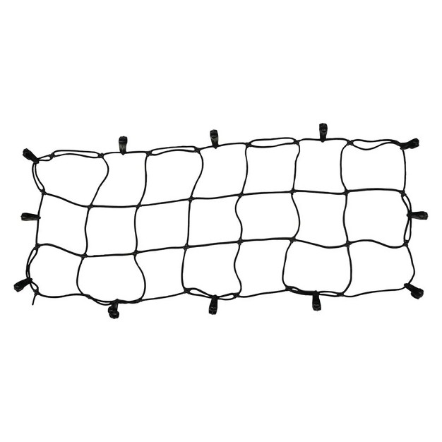 Yakima 1 09 Pound Custom Fit Cargo Basket Stretch Net For Skinnywarrior And Skinnywarrior Extension With Quick And Easy Assembly Black