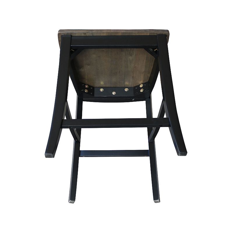 International Concepts Cosmo Crossback Counter Stool