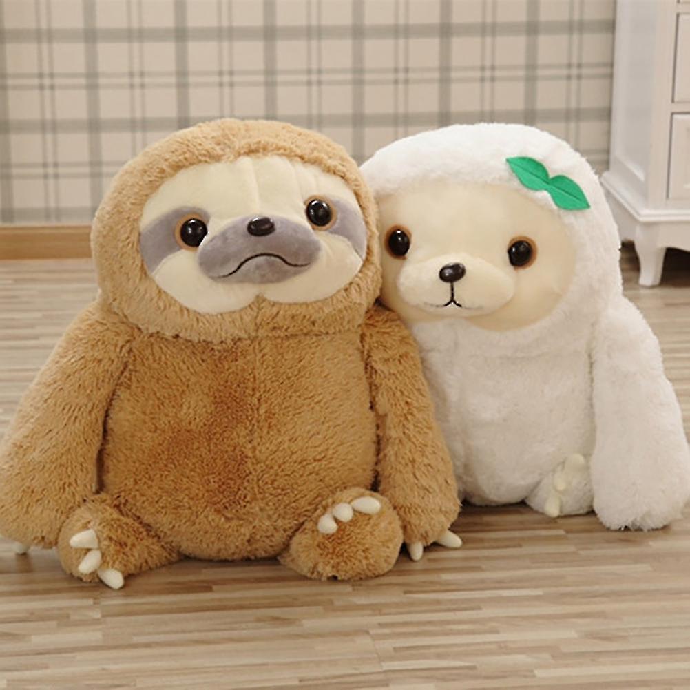 40cm Cute Pet Soft Sloth Plush Doll Baby Sleeping Toys Accompany Doll Kids Birthday Gift Party Decorations