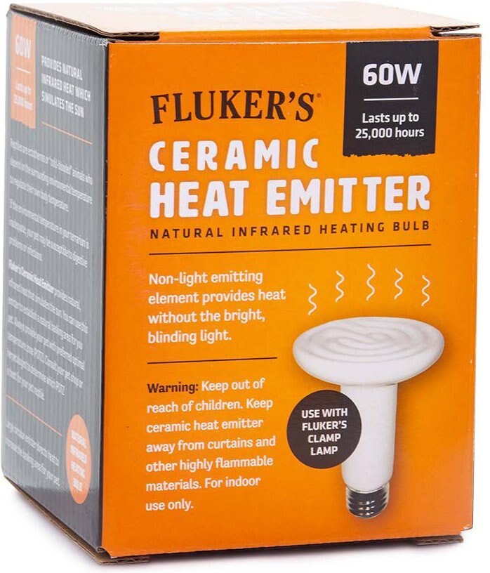 Fluker's 60W Ceramic Reptile Heat Emitter