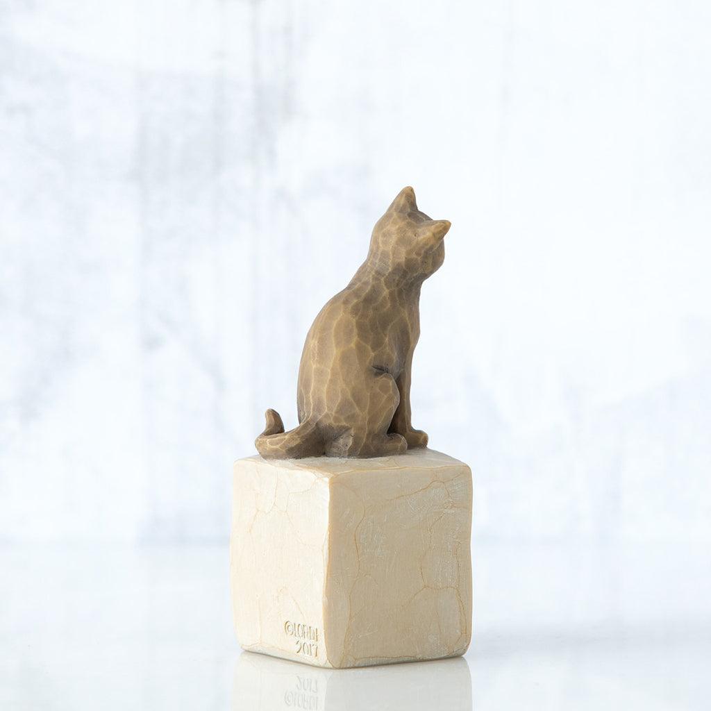 Willow Tree  Love My Cat (Dark) Figurine