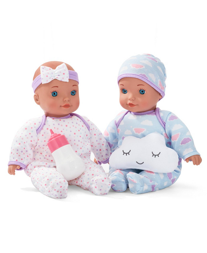 You and Me Cuddle Twins 12 Dolls Set Created for You by Toys R Us