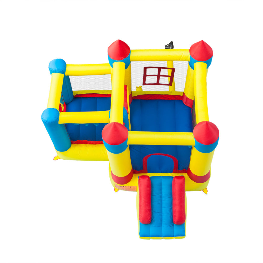 Outdoor inflatable bouncing house castle, children's play castle, 420D thick Oxford cloth without fan bouncy castle