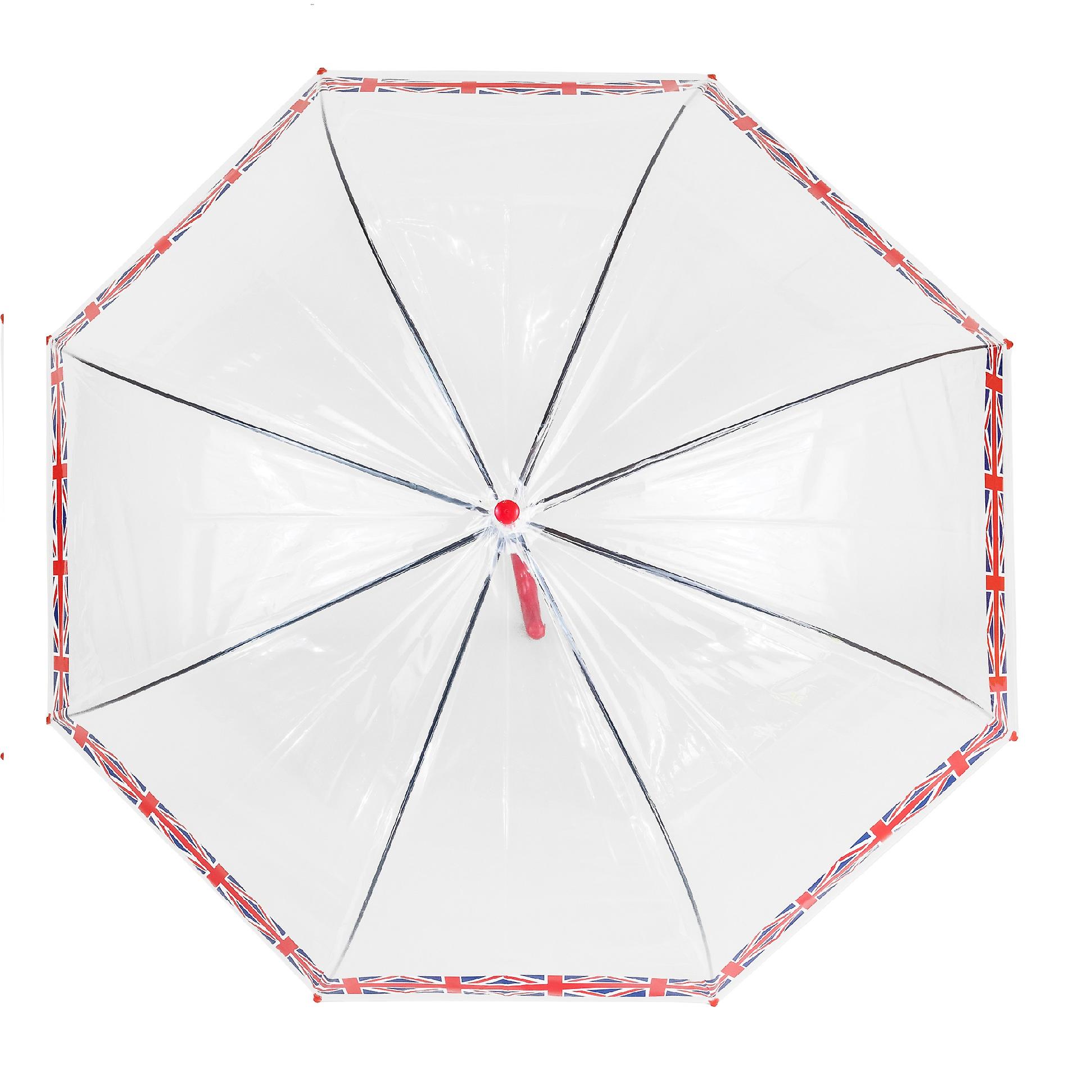 X-Brella Union Jack Trim Dome Umbrella