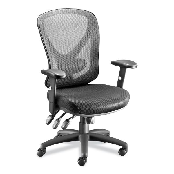 Alera Aeson Series Multifunction Task Chair， Supports Up to 275 lb， 15