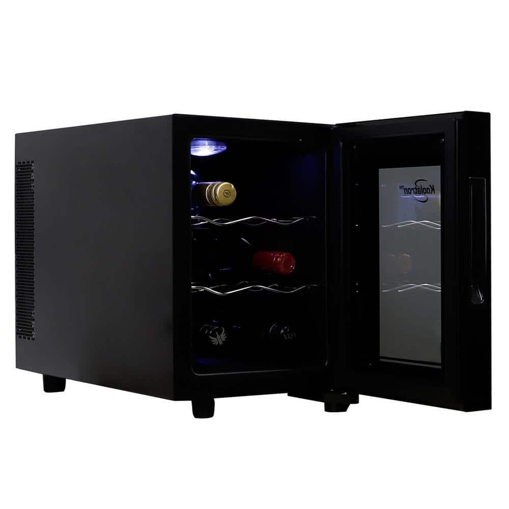 Koolatron 6 Bottle Wine Cooler Black 065 cu ft