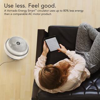 Vornado 610DC Energy Smart Medium Air Circulator Fan with Variable Speed Control CR1-0237-73