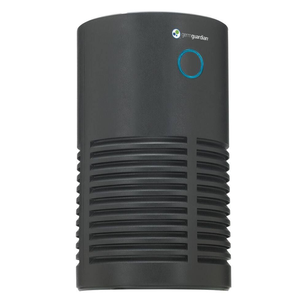 GermGuardian 360 4-in-1 Air Purifier with HEPA Filter UV Sanitizer for Medium Rooms up to 150 Sq. Ft. Black AC4700BDLX