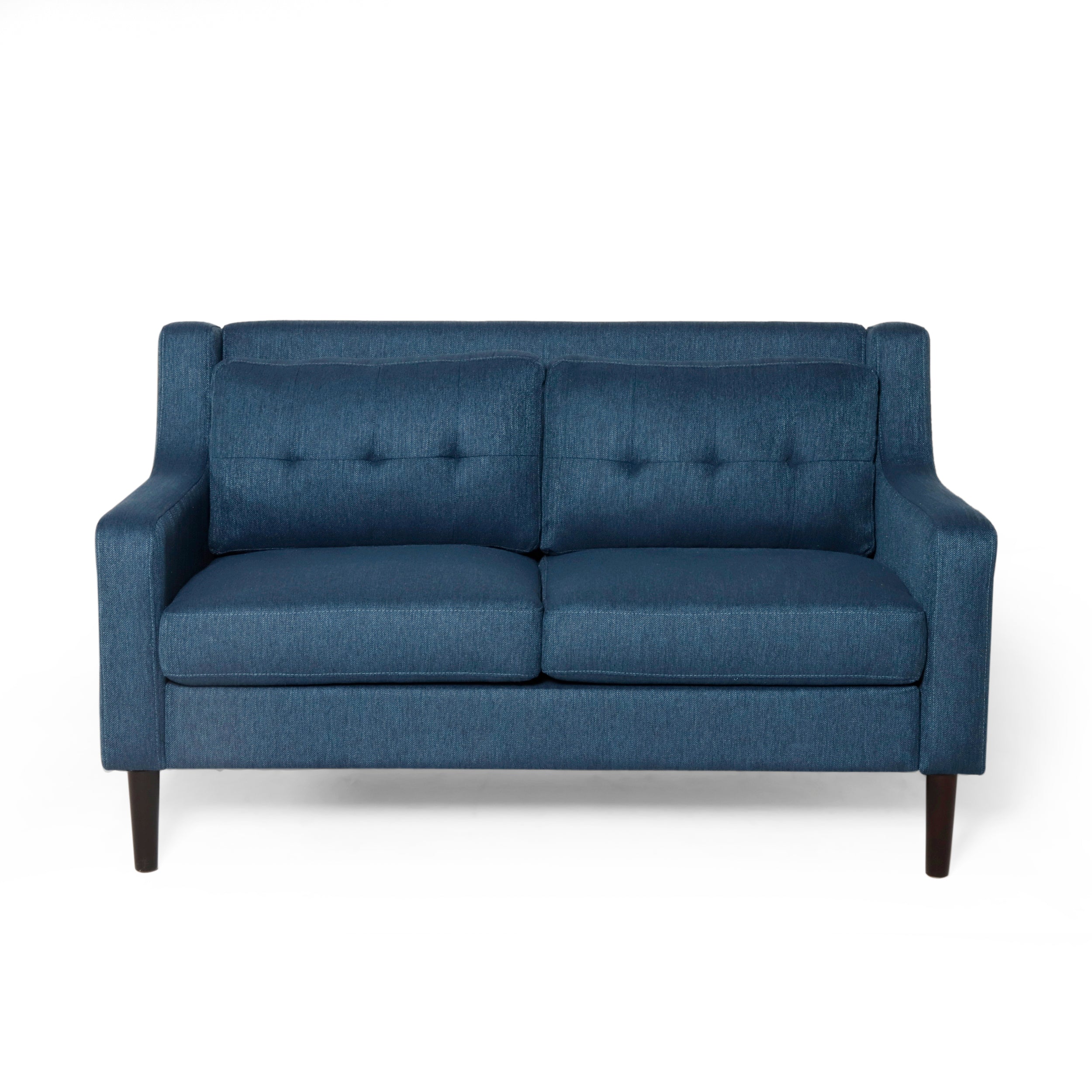 Anaysha Contemporary Fabric Loveseat