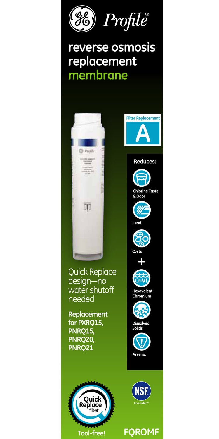 GE Profile Reverse Osmosis System Replacement Membrane Filter