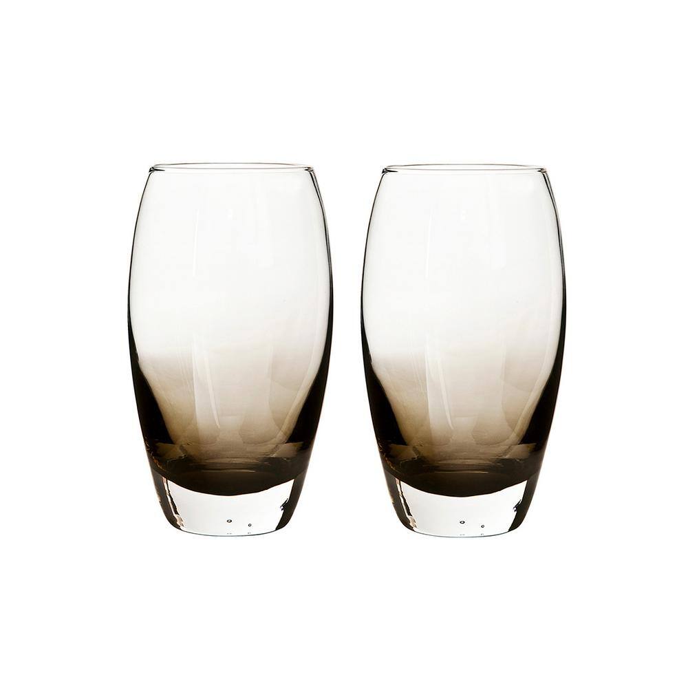 Denby Halo 18.25 oz. Clear Glass Tumblers (Set of 2) HLO-8022