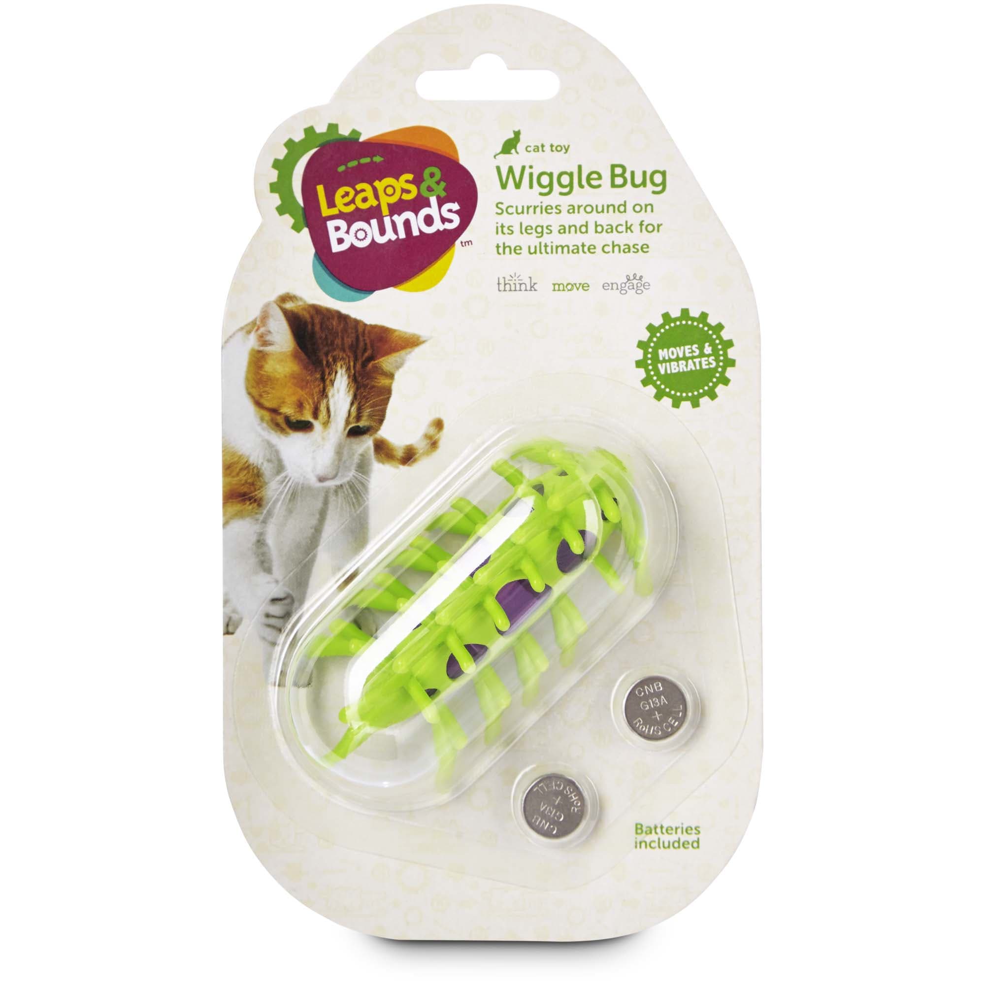 Leaps  Bounds Wiggle Bug Cat Toy